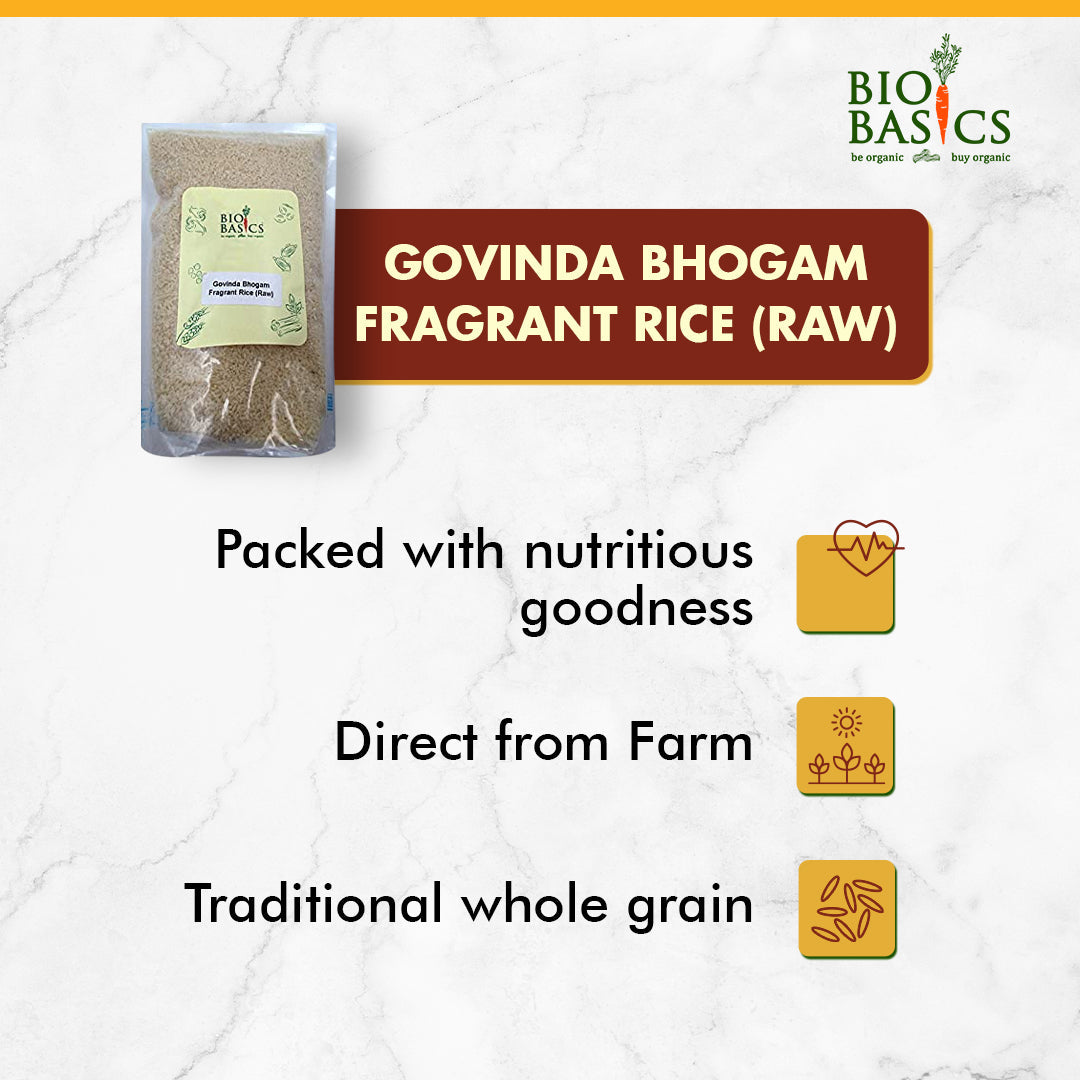 Gobindo Bhog Fragrant Rice (Raw)